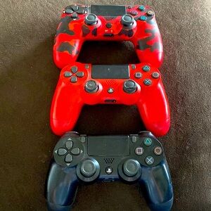 PlayStation controllers. 2 Sony